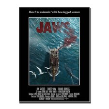 JAWS Hot Movie Poster 13x20" 20x30" 24x36" Art Print #1