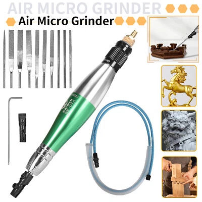 Micro Amoladora de Aire Tipo Lápiz Micro Amoladora Herramienta de Aire 1/8" Die Grinder 28.000 RPM Foto 1 de 4