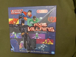 Justice League Target Exclusive Axis of Villains Strategy Game Heroes DC Comics - Picture 1 of 3