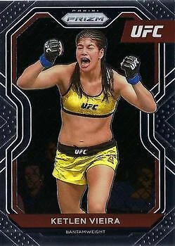 Ketlen Vieira 2021 Panini Prizm UFC - #85 - Image 1 of 2