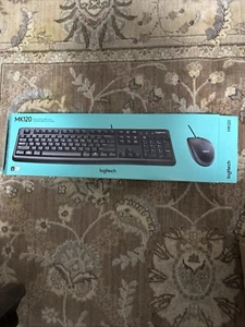 Logitech Mk120 Keyboard and Mouse (wired) - Picture 1 of 4