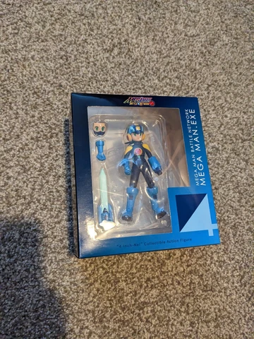 Sentinel 4 Inch Nel Mega Man Battle Network Mega Man.EXE Figure Cover