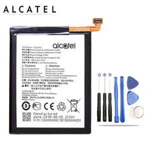 NEW Alcatel TLp024C1 Battery One Touch A3 Shine Lite 5080U 5080X 2400mAh + Tools - Picture 1 of 6
