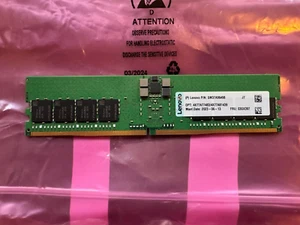 Hynix DDR5 EC4 DIMM 32GB PC5 RAM HMCG84MEBQA113N / FRU 03GX397 SM37A96498 - Bild 1 von 2