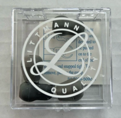 Littmann Snap Tight Ear Tips for Stethoscopes -Large -Grey - Image 1 of 3