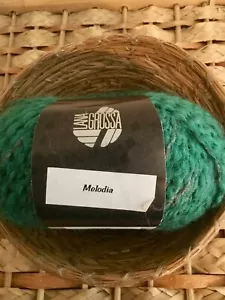 Lana Gross MELODIA - Bulky weight Wool/Alpaca soft yarn color Green - Picture 1 of 3