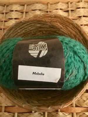 Lana Gross MELODIA - Bulky weight Wool/Alpaca soft yarn color Green - Image 1 of 3