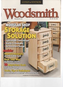 Woodsmith April May 2017 Modular Shop Storage Solutions Table Saw Routers Tools - Picture 1 of 1