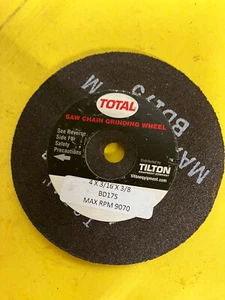 Schleifscheibe/Motorsäge - GESAMT 4" x 3/8" x 3/16" BD175 für Harz (NEU) - Bild 1 von 1