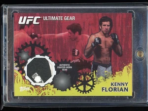 Kenny Florian 2010 Topps UFC Serie 4 Ultimate Gear Gold Rookie Relic #/188 - Imagen 1 de 2