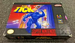 THE TICK - No Game - BOX & INSERT ONLY case SUPER NINTENDO snes FOX authentic - Bild 1 von 12