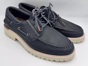 Scarpe Barca Uomo Sperry Autentiche Originali 3 Occhielli Lug STS25300 Uomo 10,5 Donna 12 - Foto 1 di 8
