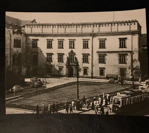 Krakow Siedziba Prezydium Wojewodzkiej RPPC Vintage Continental - Picture 1 of 4