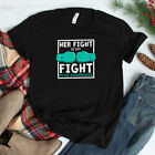 Sale!! Her Fight Is My Fight Pcos Awareness Pcos Warrier T-Shirt, Size S-5Xl