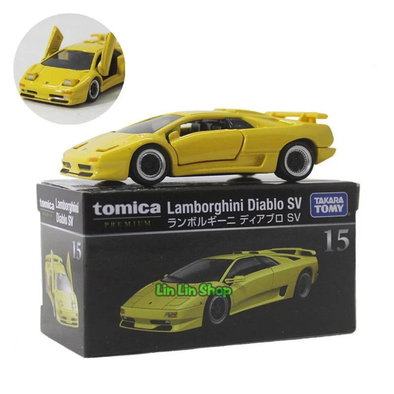 Tomica Tomy Modelo Coche Juguete Takara Diecast Premium 15# Lamborghini Diablo SV Foto 1 de 2