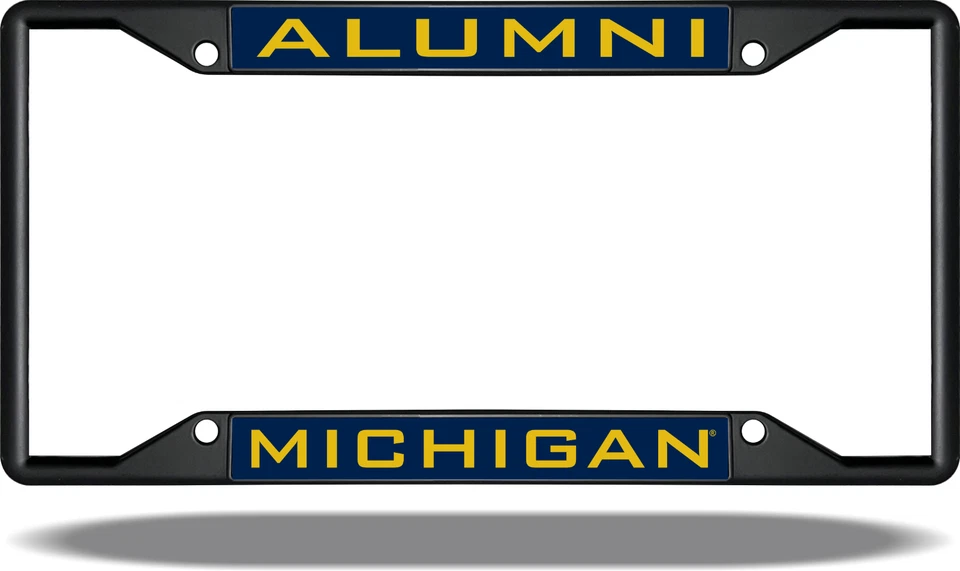 Michigan ALUMNI Black License Plate Frame - Image 1 of 1