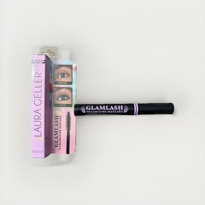 Laura Geller ~ Glamlash DRAMATISCHE VOLUMISIERENDE WIMPERNTUSCHE ~ SCHWARZ ~ 0,32 OZ ~ NEU IM KARTON - Bild 1 von 5