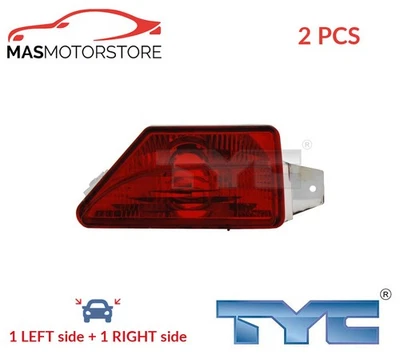 FOG LIGHT LAMP PAIR TYC 19-0844-01-2 2PCS FOR FIAT BRAVO II 1.4L,1.6L,1.9L,2L - Image 1 of 4