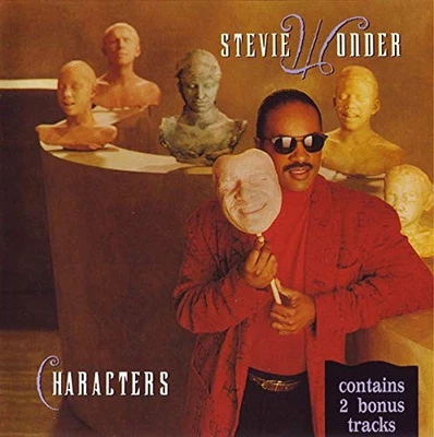 Stevie Wonder Characters (1987) (CD) (UK IMPORT) - Image 1 of 2