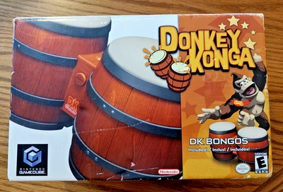 Controlador Donkey Kong DK Bongos Drum Konga Nintendo Gamecube ~ Solo batería Foto 1 de 4