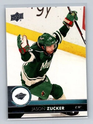 2017-18 Upper Deck #96 Jason Zucker Minnesota Wild - Image 1 of 2