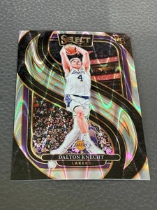 2024-25 Select Prizm - #186 Dalton Knecht Lakers -RC Rookie Tectonic - Picture 1 of 2