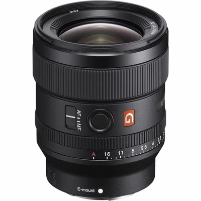 Объектив камеры Sony FE 24 мм f/1.4 GM - черный (SEL24F14GM) - Изображение 1 из 4