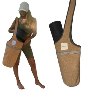 Cork Yoga bag; yoga bags and carriers for women; yoga accessories for women; ... - Picture 1 of 9