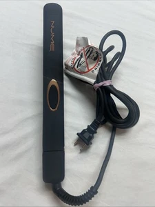 NuMe Megastar Hair Straightener Tourmaline Flat Iron 1 Inch Floating Plate MINT - Picture 1 of 11