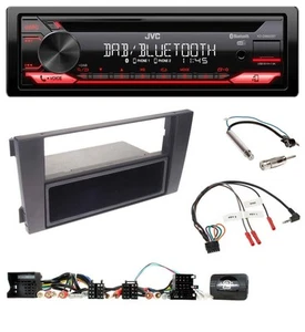 JVC CD DAB USB Bluetooth Lenkrad Autoradio für Audi A6 (2001-2004) - Bild 1 von 10