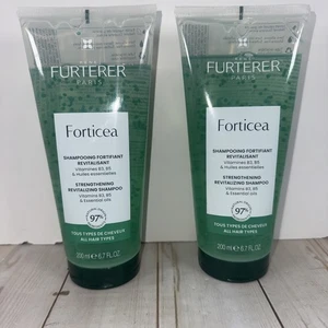 2 Pack Rene Furterer Forticea Energizing Shampoo 200ml /6.7oz ✅ - Picture 1 of 4