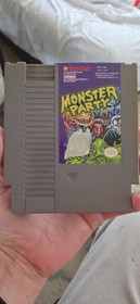 Monster Party: Nintendo Entertainment System NES Tested 1989 Authentic Cartridge