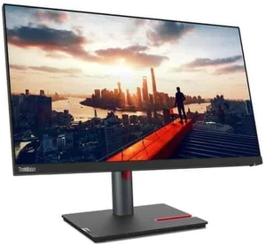 Lenovo ThinkVision P24h-30 23,8 pouces QHD LED moniteur noir corbeau (63B3GAT6UK) - Photo 1/3