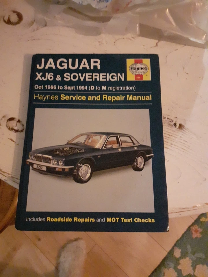 Haynes Service Repair Manual for Jaguar XJ6 & Sovereign 1986 - 1994 - Image 1 of 1