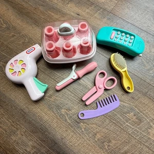 Little Tikes Vintage Schönheitssalon Zubehör Konvolut schwer zu finden! - Bild 1 von 14