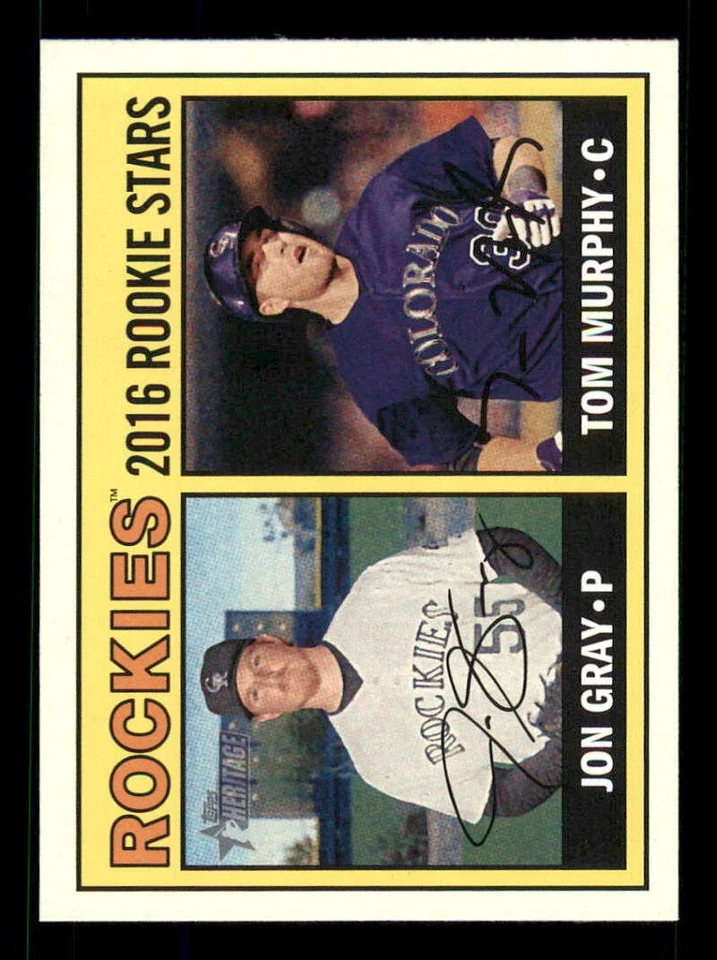 Topps Heritage 2016 (base) #1-425, High #501-700 estrellas individuales/RC/HOF (tú eliges) Foto 1 de 1