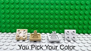 LEGO 2x2 Modified Plate with Pin and Studs "You Pick Your Color and Qty" NEW - Picture 1 of 5