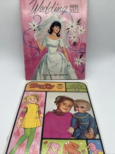VTG 1960’s Whitman Buffy And Wedding Paper Dolls All Used - Picture 1 of 12