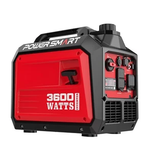 PowerSmart 3600W Gas Portable Generator, 30A Outlet, RV Ready, Parallel Mode - Picture 1 of 10