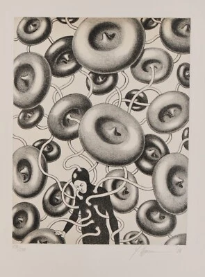 Stefan Oppermann /2006/handsigniert/ 250 Exemplare/ Lithographie - Bild 1 von 3