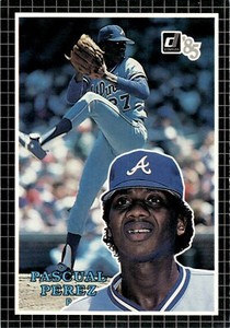1985 Donruss Action All-Stars Pascual Perez Atlanta Braves #18