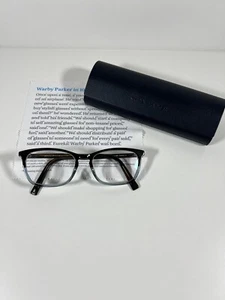 Warby Parker Welty M 325 52-18-145 Gestell Schildpatt und Blau Unisex - Bild 1 von 9