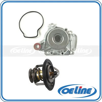 Fit for 2001 Acura EL 1.7L l4 GAS Water Pump w/ Thermostat Housing Assembly  — 第 1/4 张图片