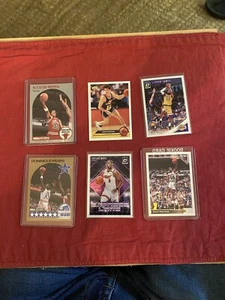 Lot Of 6 NBA Basketball Cards - Picture 1 of 3