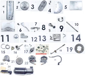SINGER Model 201 201-2 Sewing Machine Parts - Picture 1 of 29