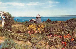Herbert Briggs Residencia Convertido Histórico Molino de Viento Cape Cod, MA Postal de Colección - Imagen 1 de 2