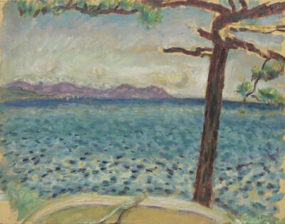Impresión en lienzo Pierre Bonnard Lonely Pine By The Sea 16 x 20 #9911 Foto 1 de 4
