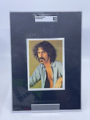 Panini Pop Stars 1975 Frank Zappa #23 SGC 8 de colección raro Foto 1 de 2