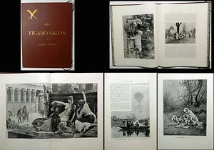 FIGARO-SALON PAR ALBERT WOLFF _ 1887 _ BOUSSOD, VALADON _ IN FOLIO _A. Pasini... - Imagen 1 de 1