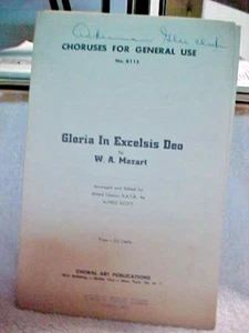 GLORIA IN EXCELSIS DESODORANTE - W.A. MOZART - Imagen 1 de 4